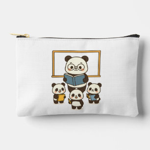 Bolsito Accesorio Pequeño Personalizado educada, profesora de Panda y estudi