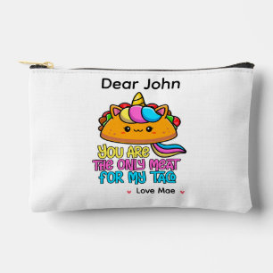 Bolsito Accesorio Pequeño Personalizado Eres La Única Carne Para Mi Taco