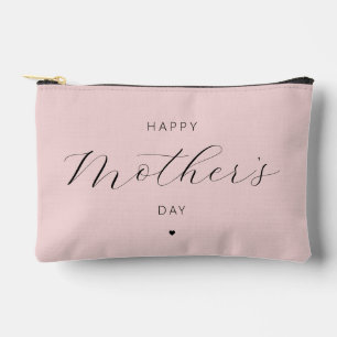 Bolsito Accesorio Pequeño Personalizado Feliz Día de la Madre Tipografía ele