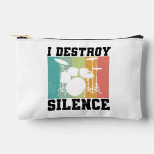 Bolsito Accesorio Pequeño Personalizado I Destruye El Silencio El Retro De B