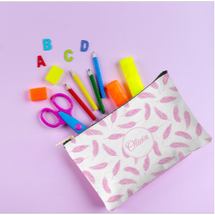 Bolsito Accesorio Pequeño Personalizado moderno Flamingo Nombre del padre Ro