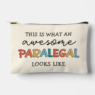 Bolsito Accesorio Pequeño Personalizado Paralegal Awesome Legal Assistant Fu