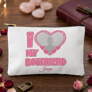 Bolsito Accesorio Pequeño Personalizado Te Amo Mi Novio – Agregar Foto y Nom