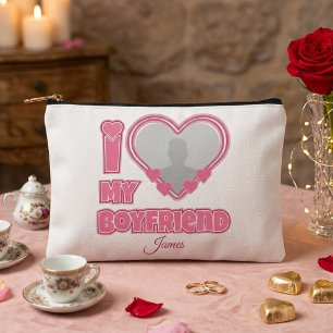 Bolsito Accesorio Pequeño Personalizado Te Amo Mi Novio – Agregar Foto y Nom