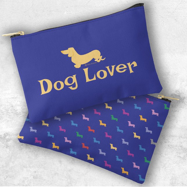 Bolsito Accesorio Pequeño Personalizado Texto Dachshunds Perro de patrón de  (Subido por el creador)