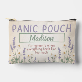 Bolsito Accesorio Pequeño Personalized Panic Pouch | Anxiety Bag