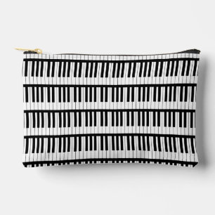 Bolsito Accesorio Pequeño Piano Negro Y Blanco Músico Instrumento