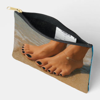 Bolsito Accesorio Pequeño Pies en la playa