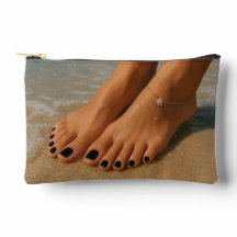 Pies en la playa