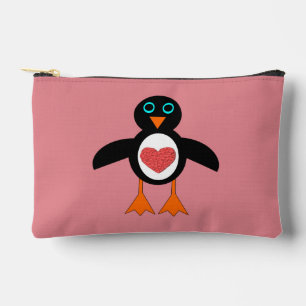 Bolsito Accesorio Pequeño Pingüino de Corazón de Amor Cuto