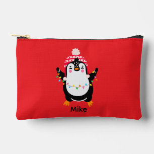 Bolsito Accesorio Pequeño Pingüino torbellino con luces Navidades