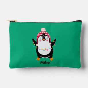 Bolsito Accesorio Pequeño Pingüino torbellino con luces Navidades