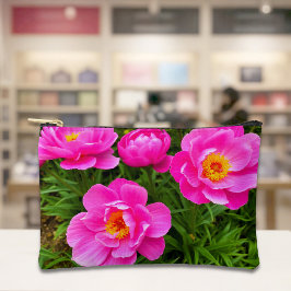 Bolsito Accesorio Pequeño Pink Peonies Pouch