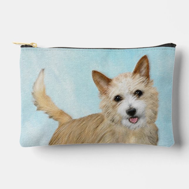 Bolsito Accesorio Pequeño Pintando arte original de Podengo Pequeno (Anverso)