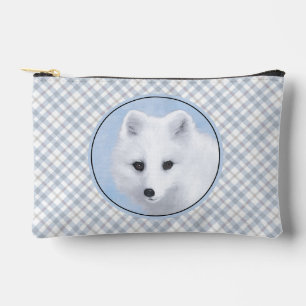 Bolsito Accesorio Pequeño Pintura de invierno de Arctic Fox para el arte de