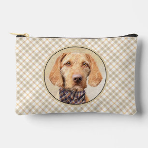 Bolsito Accesorio Pequeño Pintura del Vizsla de Pelo Rizado Húngaro Arte de 