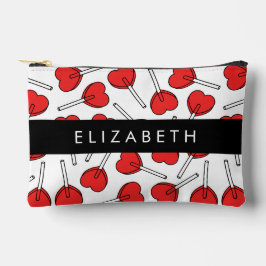 Bolsito Accesorio Pequeño Piruetas Rojas, Piruetas de Corazón, Caramelo, Tu