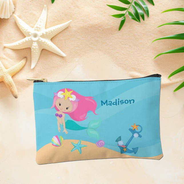 Bolsito Accesorio Pequeño Playa de niños personalizada Chica Sirena de bonit (Subido por el creador)
