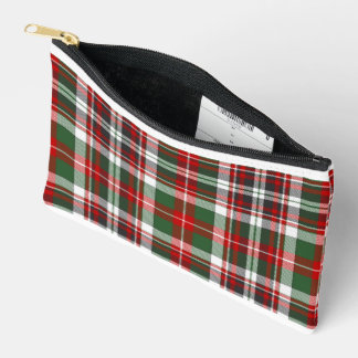 Bolsito Accesorio Pequeño Pochette en Tartan de Dinard - Hiver