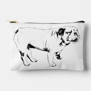 Bolsito Accesorio Pequeño porteador festivo con aplomo, bulldog