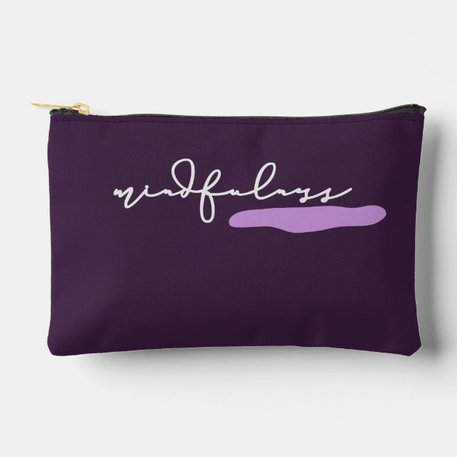 Bolsito Accesorio Pequeño Pouch Purple Accessories (Anverso)