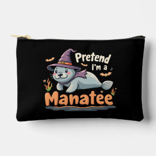 Bolsito Accesorio Pequeño Pretende que soy Manatee Spooky Halloween Mamal Ma