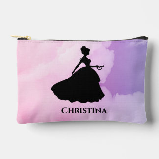 Bolsito Accesorio Pequeño Princesa Monograma Personalizada