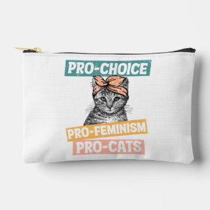 Bolsito Accesorio Pequeño Pro Choice Pro Feminismo Pro Cats
