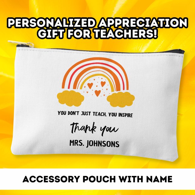 Bolsito Accesorio Pequeño Profesor Inspire Rainbow Gracias regalo (Subido por el creador)