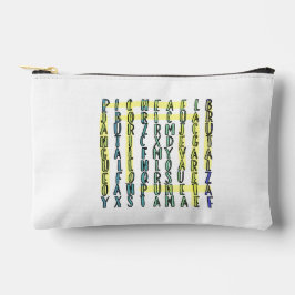 BOLSITO ACCESORIO PEQUEÑO PUERTO RICO WORD SEARCH