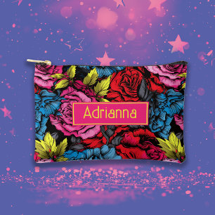 Bolsito Accesorio Pequeño Punk audaz florece