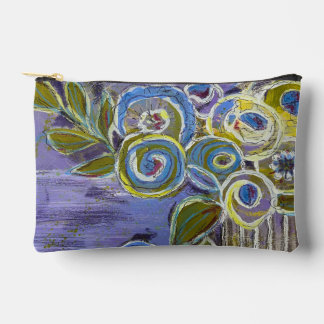 Bolsito Accesorio Pequeño Purple and Blue by Lydia's Art Sangria