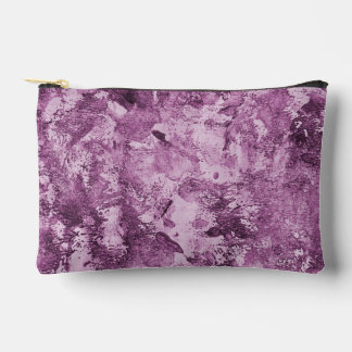 Bolsito Accesorio Pequeño Purple Splattering Carry All Pouch