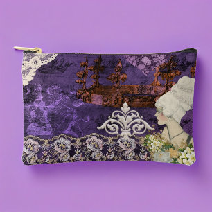 Bolsito Accesorio Pequeño Púrpura real