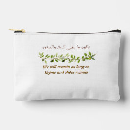 Bolsito Accesorio Pequeño Rama de Olivo de Palestina