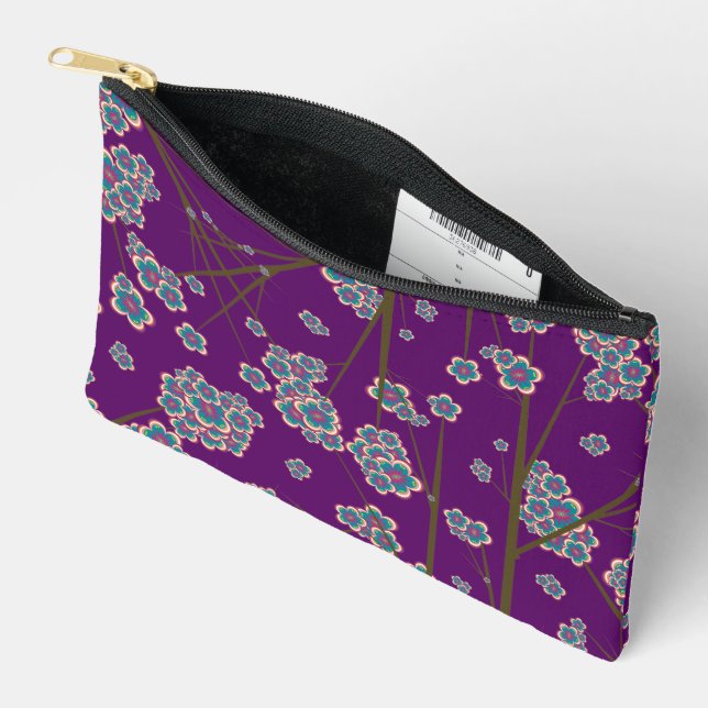 Bolsito Accesorio Pequeño Ramas peculiares Amethyst Small Pouch (Abierto)