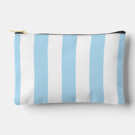 Bolsito Accesorio Pequeño Rayas azules, rayas blancas, patrón rayado