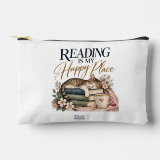 Bolsito Accesorio Pequeño Reading Is My Happy Place Accessory Pouch