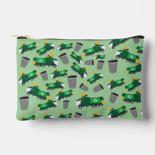 Bolsito Accesorio Pequeño Reciclando camión de basura de vuelta a Funda de l