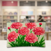 Red Carnations Pouch