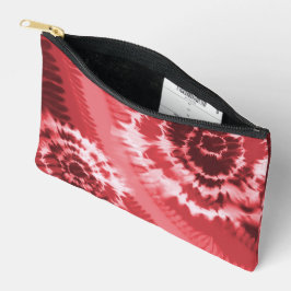 Bolsito Accesorio Pequeño Red Tie Dye
