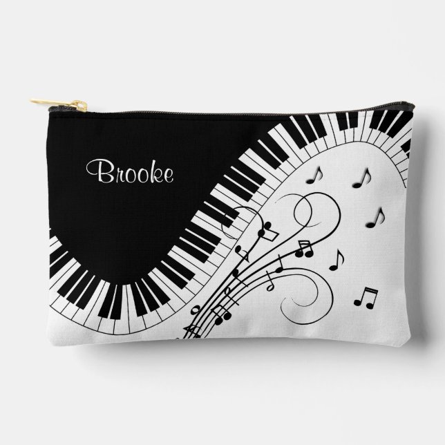 Bolsito Accesorio Pequeño Regalo de fiesta de novias de diseño de música de  (Anverso)