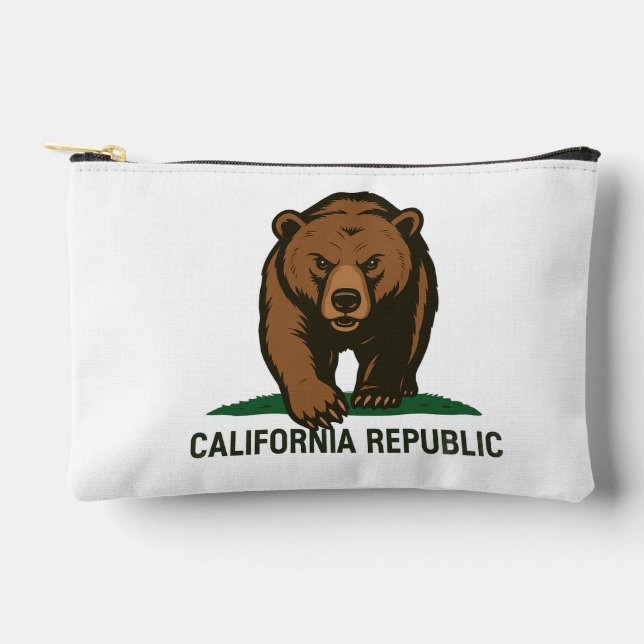 Bolsito Accesorio Pequeño República California (Anverso)