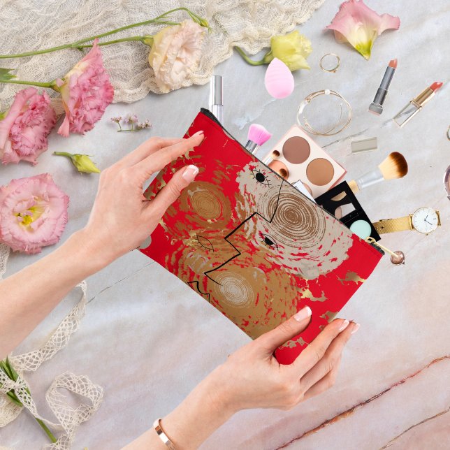 Bolsito Accesorio Pequeño Resumen de la elegancia dorada a mediados del sigl (Subido por el creador)