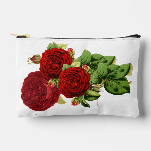 Bolsito Accesorio Pequeño Romance de los Rosas (Anverso)