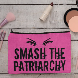 Bolsito Accesorio Pequeño Romper el patriarcado Guay Feminista Rosa