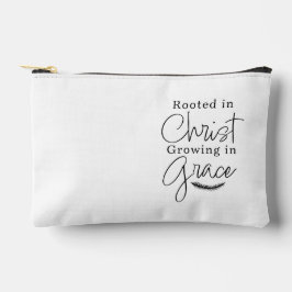 Bolsito Accesorio Pequeño Rooted in Christ Growing in Grace Religious