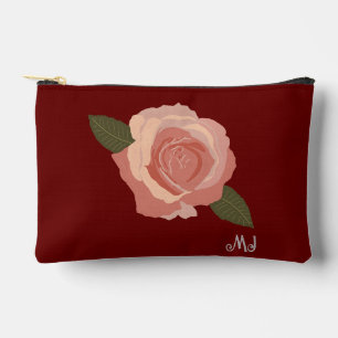 Bolsito Accesorio Pequeño Rosa Rosa Rosa Rosa Rosa Rosa Rosada Moderna + Mar