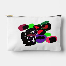 Bolsito Accesorio Pequeño Rosas dálmatas de estilo 