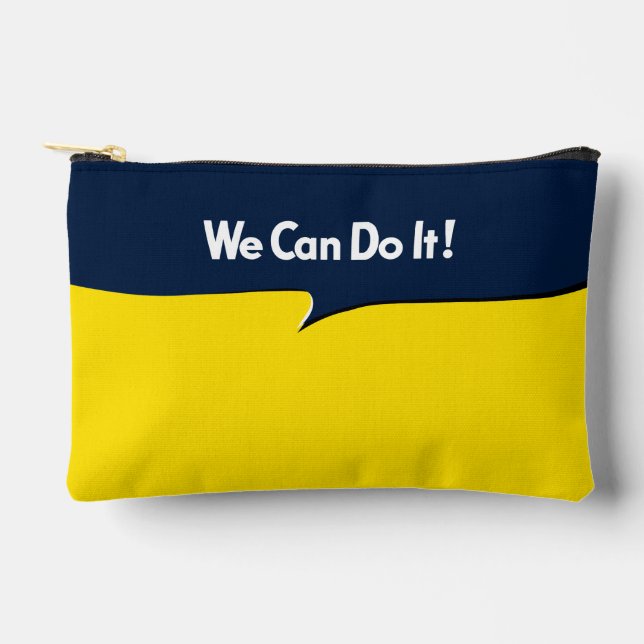 Bolsito Accesorio Pequeño Rosie The Riveter Retro Style (Anverso)